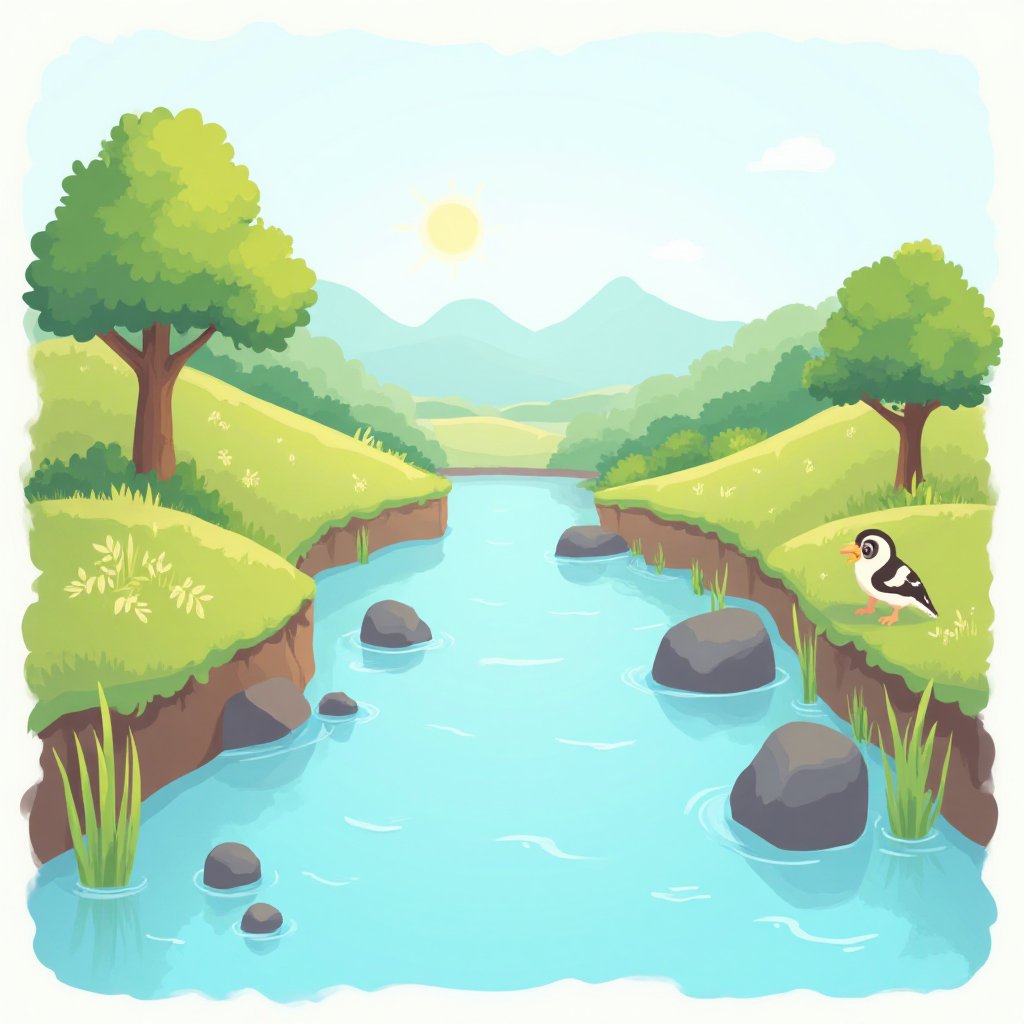 河流