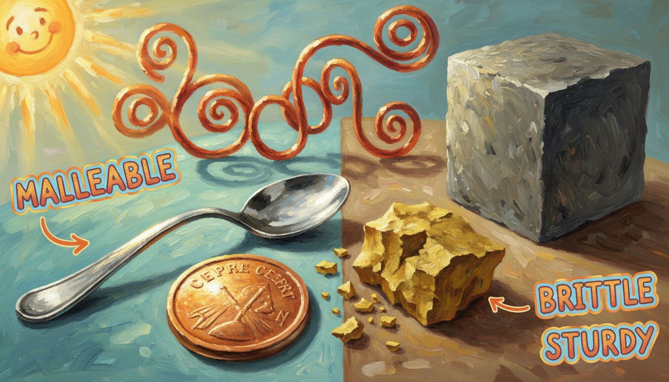 Which Element is Least Malleable: Sr, Cu, P, or Sb?