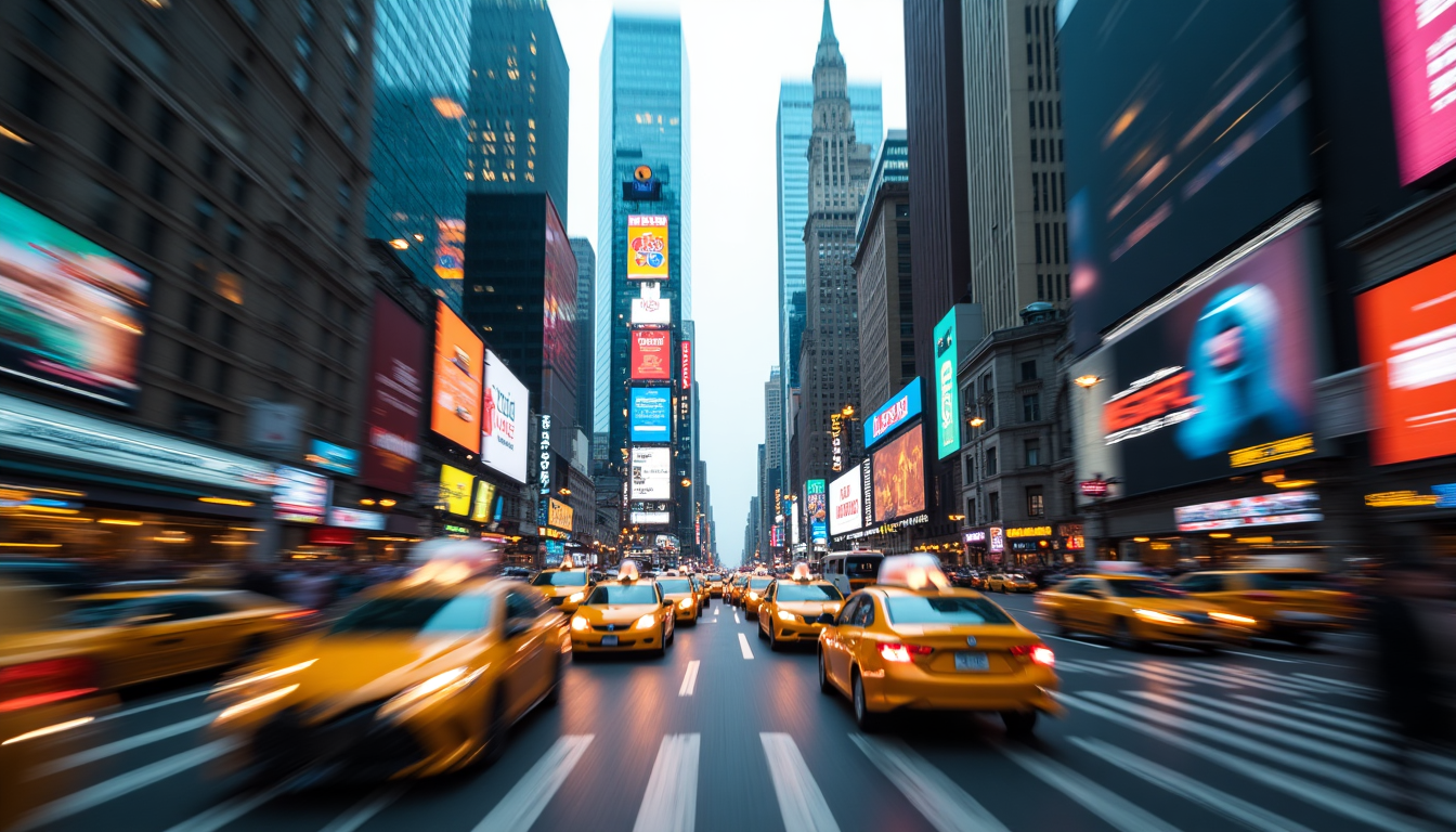 Dreamy Cityscape: AI Art Inspired by New York City