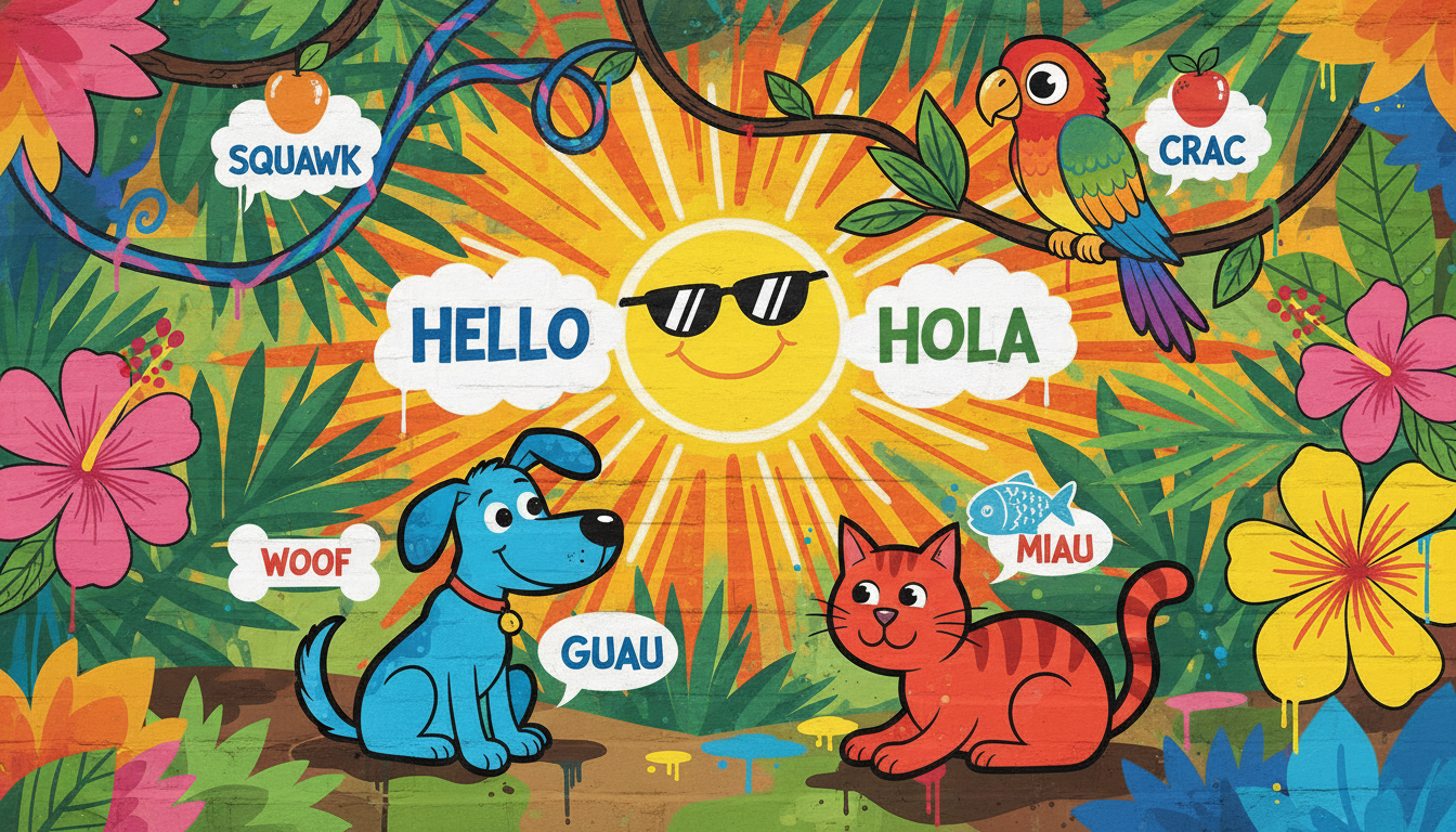 What Are Basic Words for Animals in English and Spanish?