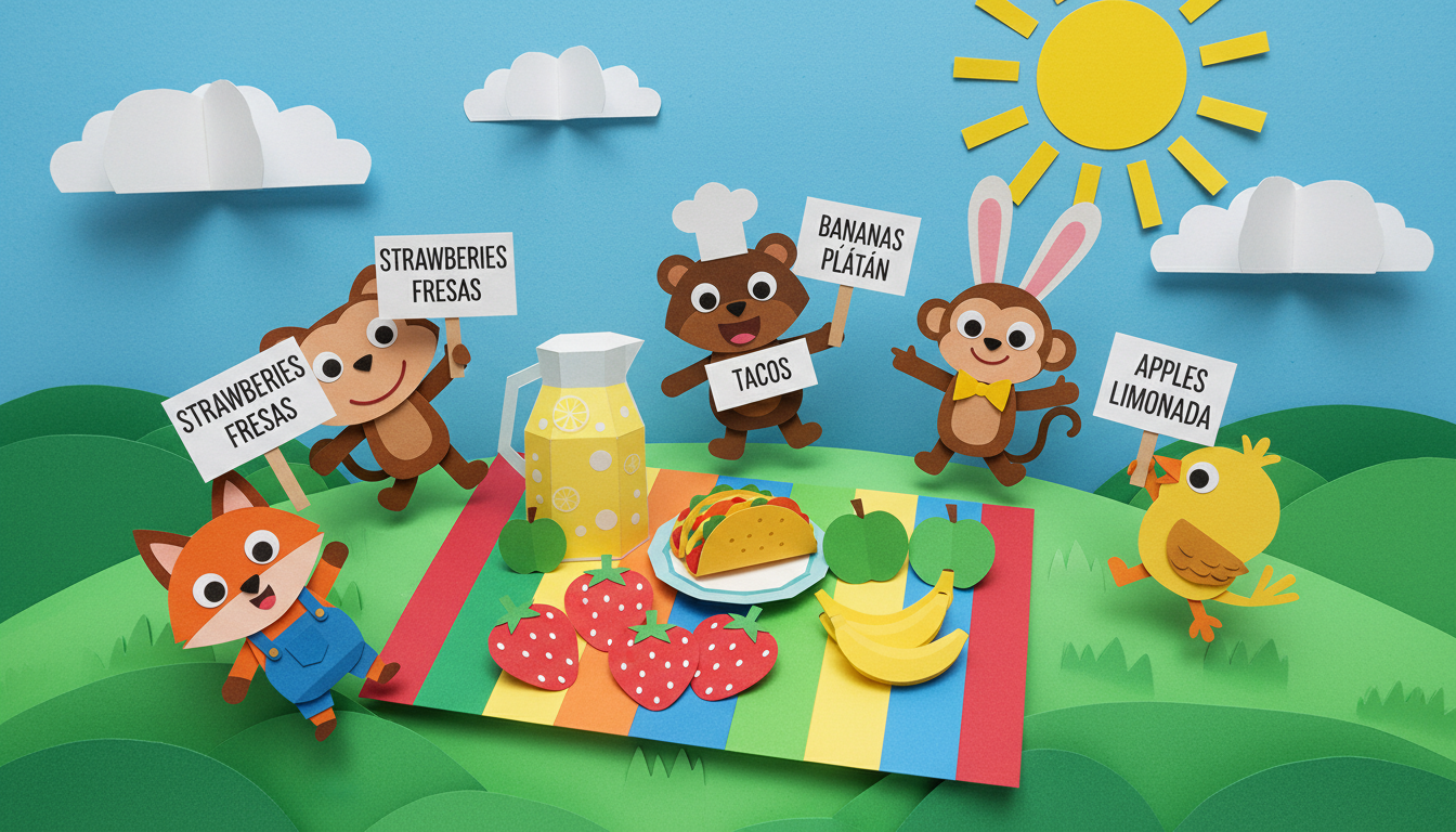How to Learn Food and Drink Vocabulary in English and Spanish