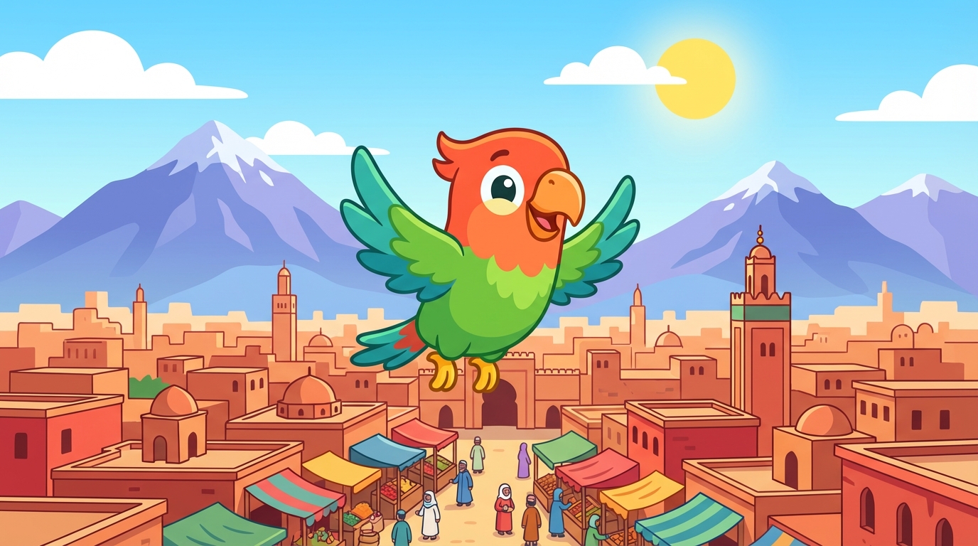 Arrival in the Red City