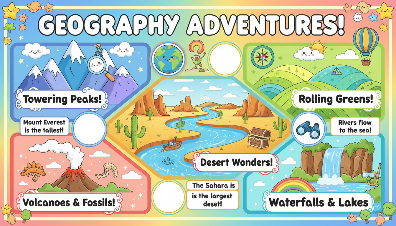 How to Create an Engaging Landform Poster for Geography Class