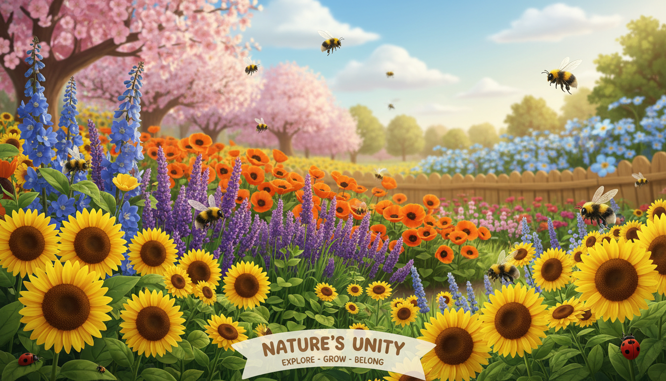 Understanding Unity Principles in Art: Nature and Flowers Theme