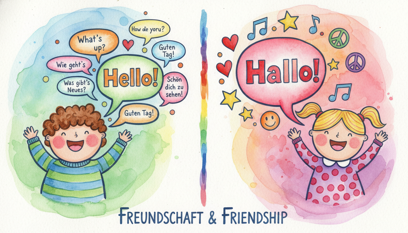 What Are Common Everyday Phrases in English and German?