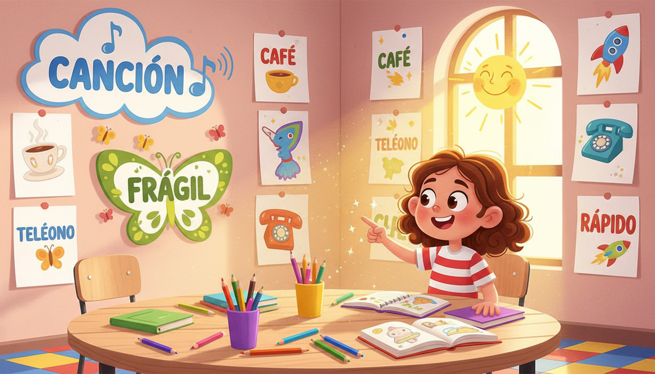 How to Identify Words with Accents in Spanish Homework