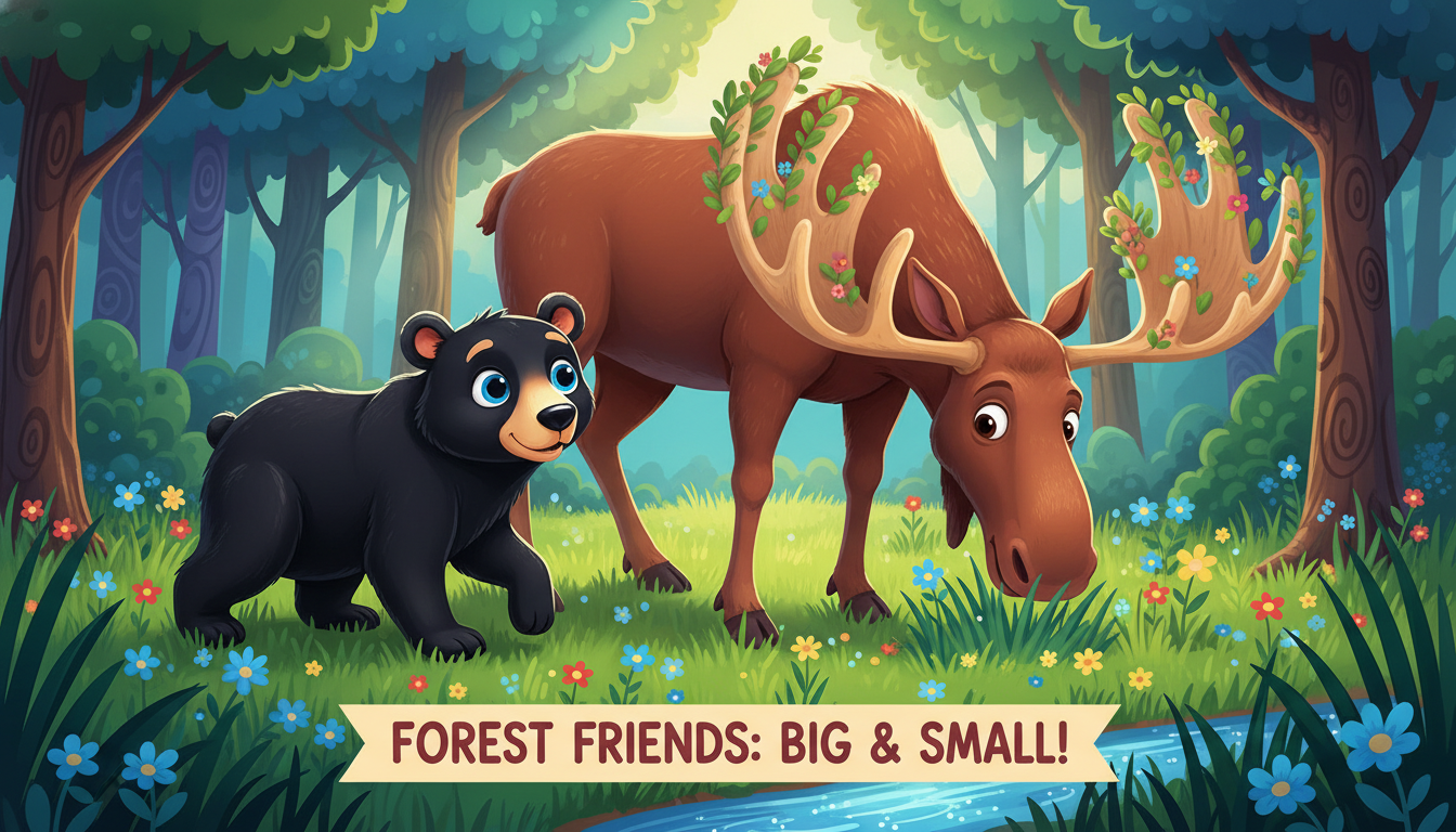 What Are the Differences Between Black Bears and Moose?