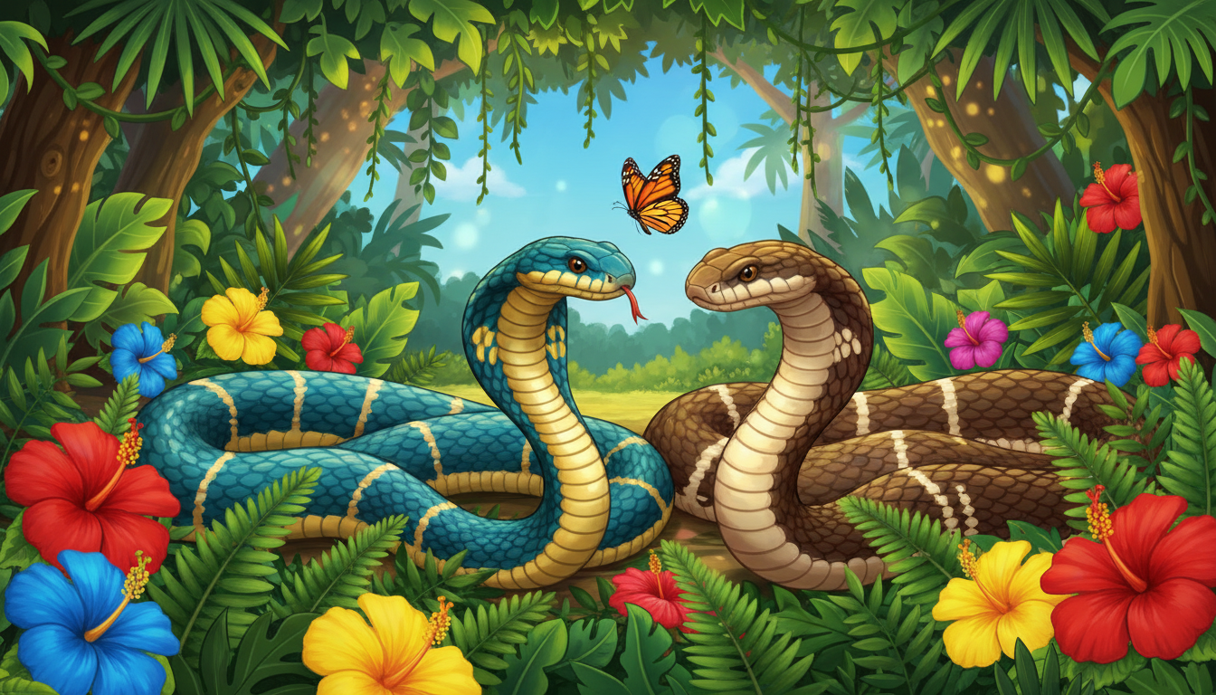 Who Would Win: King Cobra or Indian Taipan?