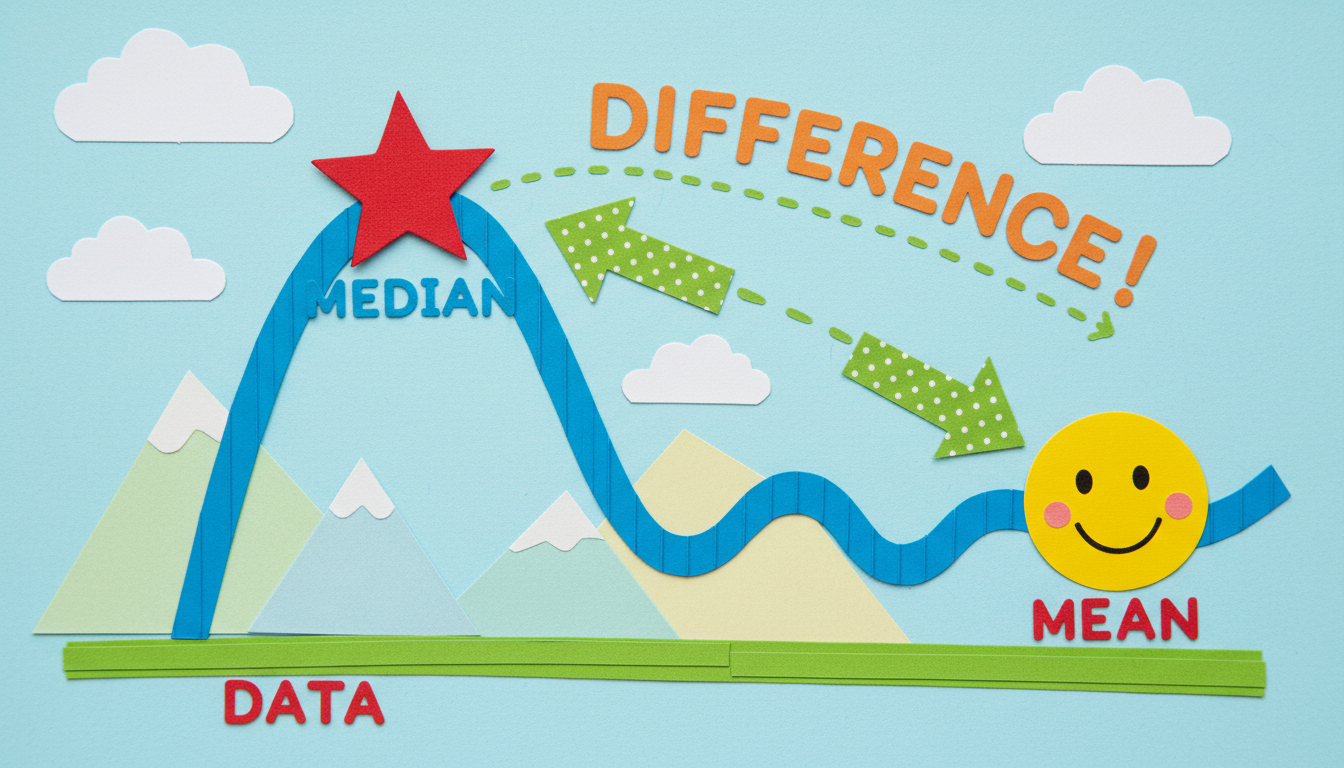 Understanding Skewed Distributions: Mean vs. Median