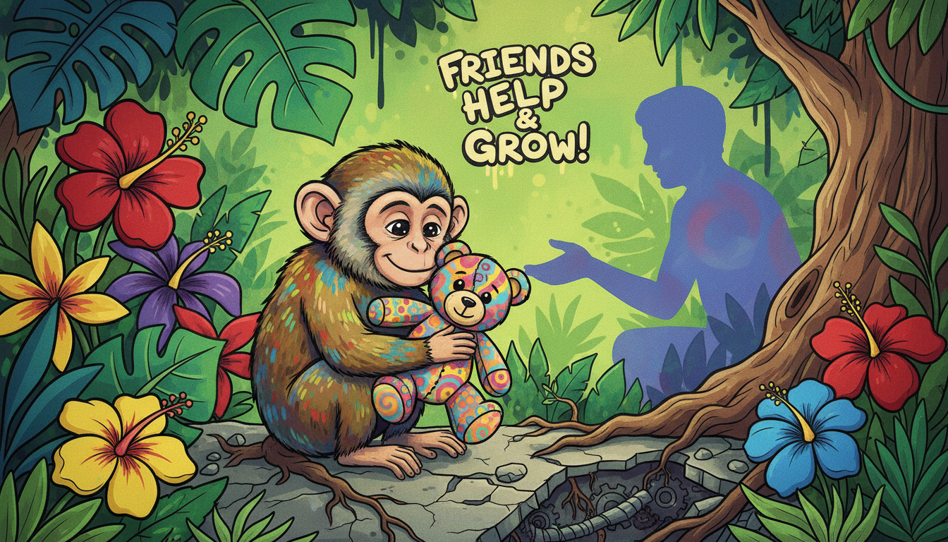 Can a Stuffed Animal Help a Captive Monkey with Separation Anxiety?