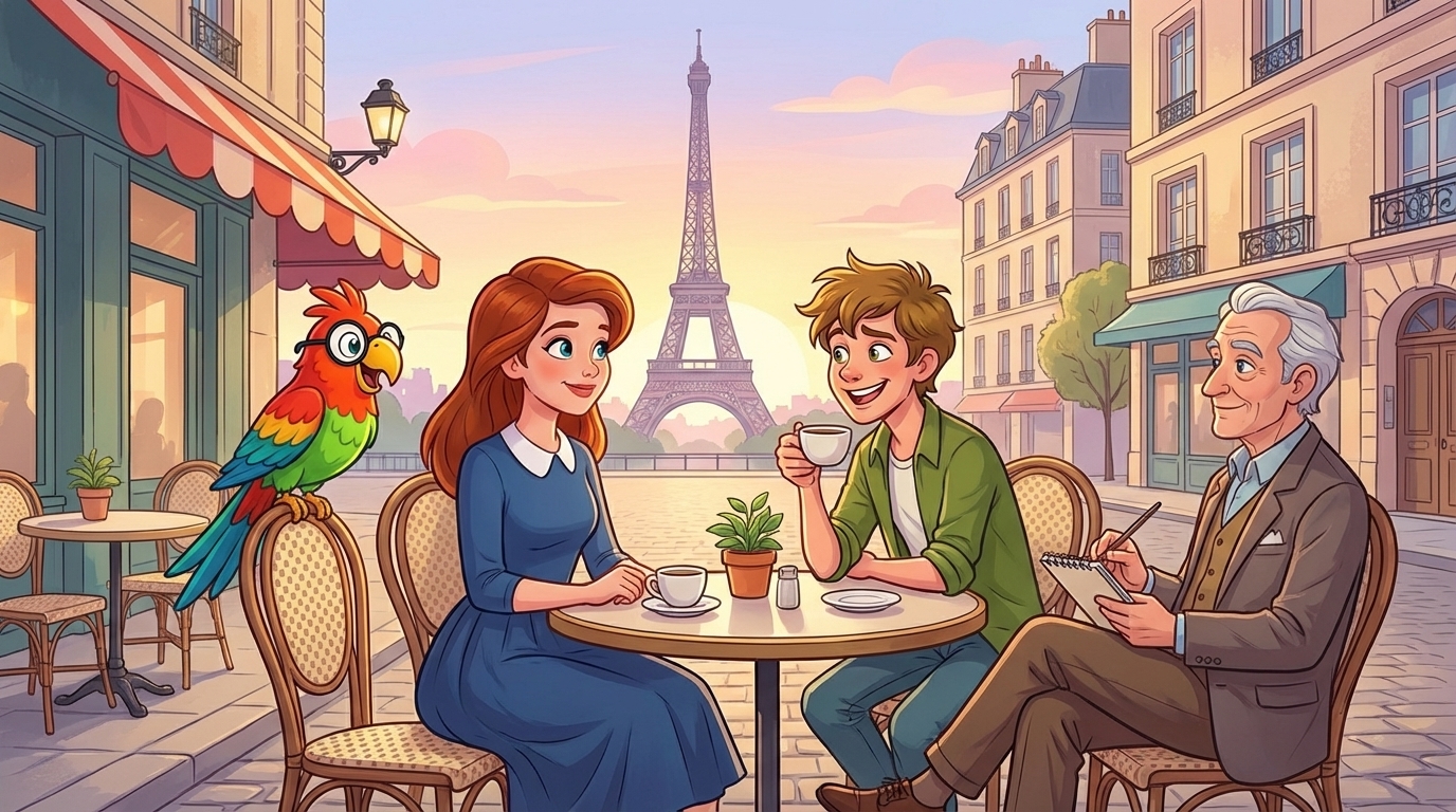 Goodbye in Paris
