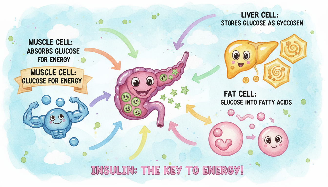 What Are the Key Components of Glucose Homeostasis?
